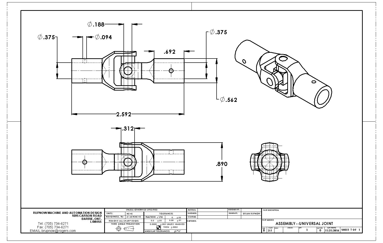 Universal Joint - The Home Shop Machinist & Machinist's Workshop ...